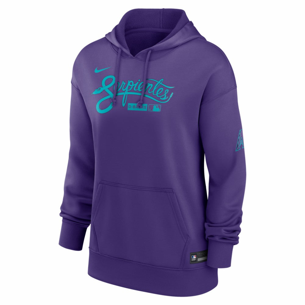 Arizona Diamondbacks Women's Authentic Collection City Connect Therma Hoodie Purple
