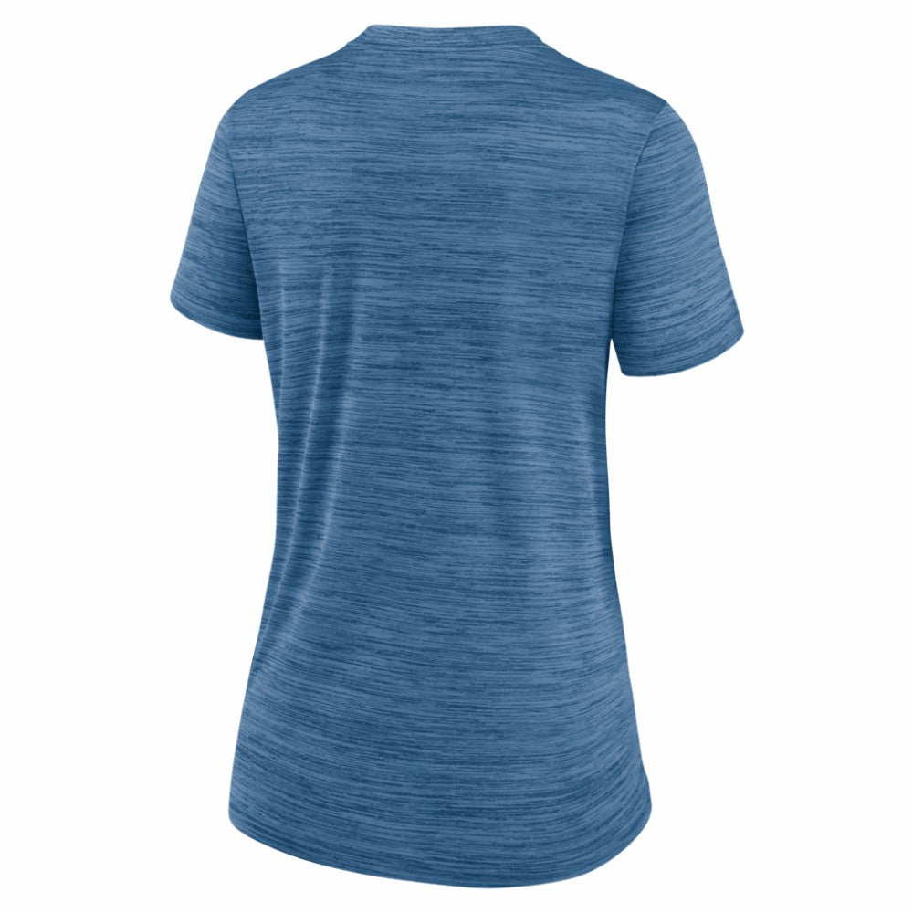 Washington Nationals Women's Authentic Collection City Connect Velocity Dri-FIT T-Shirt Blue