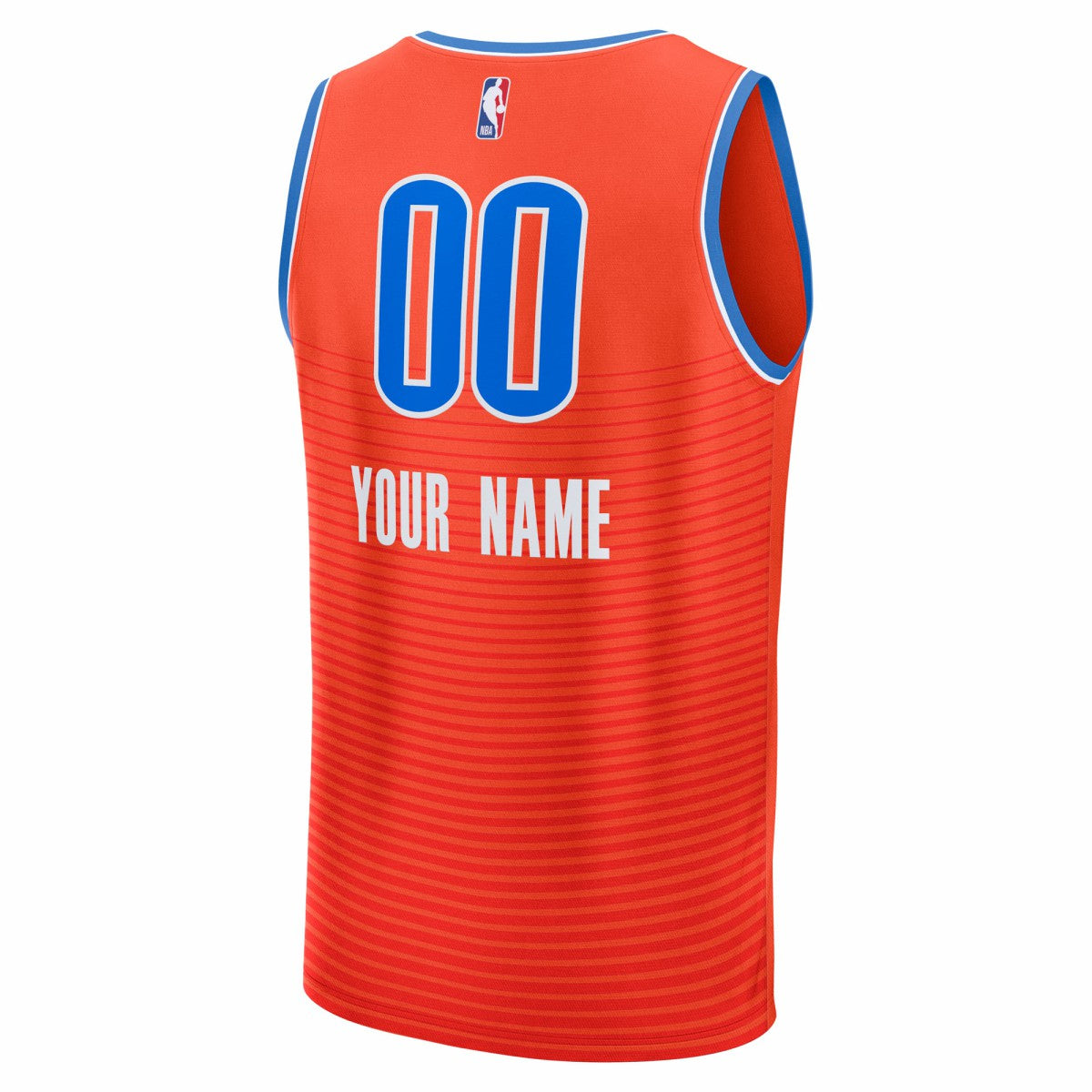 Oklahoma City Thunder Youth Fast Break Custom Jersey - Statement Edition - Orange outlet