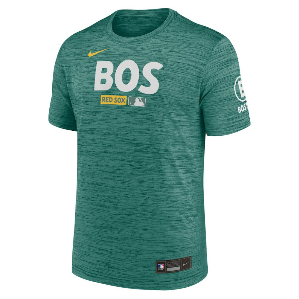 Boston Red Sox Authentic Collection City Connect Velocity Dri-FIT T-Shirt Green