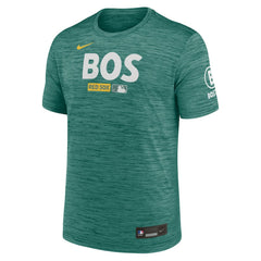 Boston Red Sox Authentic Collection City Connect Velocity Dri-FIT T-Shirt Green