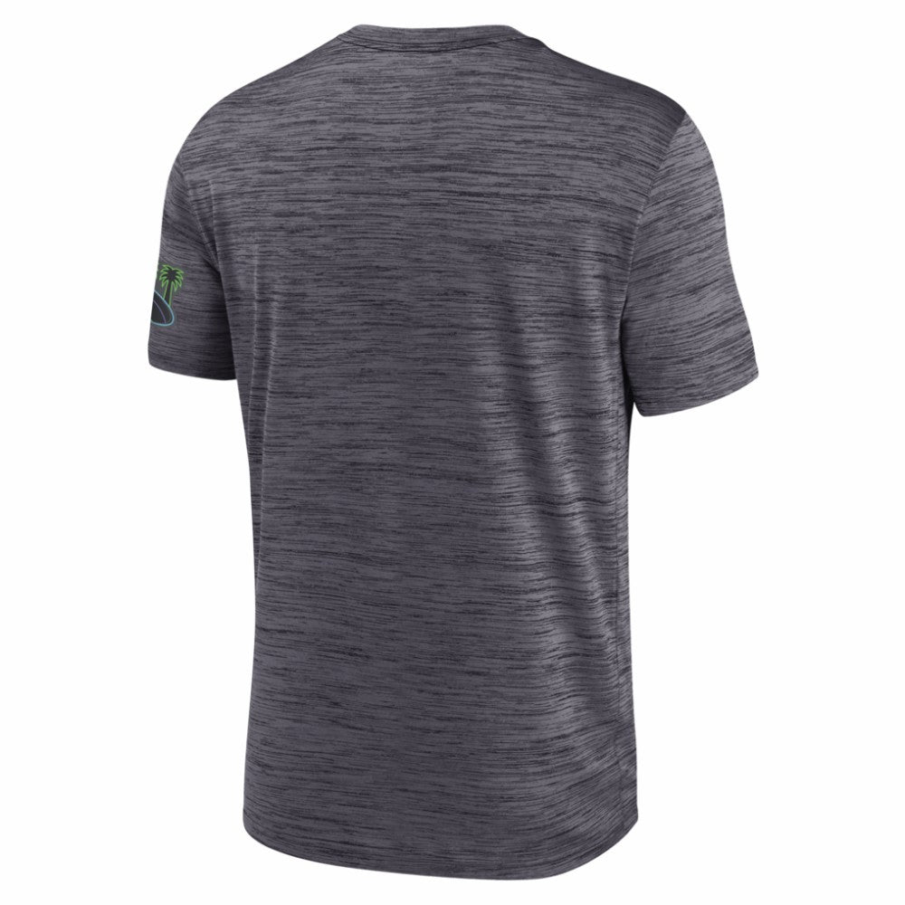 Tampa Bay Rays Authentic Collection City Connect Velocity Dri-FIT T-Shirt Black