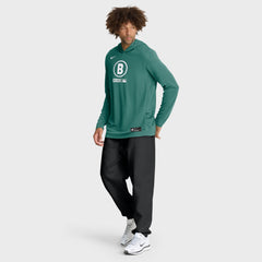 Boston Red Sox City Connect Dri-FIT Long Sleeve Hooded T-Shirt Green