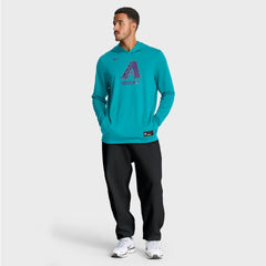 Arizona Diamondbacks City Connect Dri-FIT Long Sleeve Hooded T-Shirt Aqua