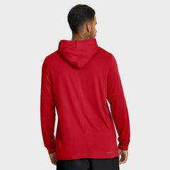 Los Angeles Angels City Connect Dri-FIT Long Sleeve Hooded T-Shirt Red