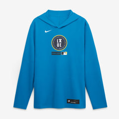 Philadelphia Phillies City Connect Dri-FIT Long Sleeve Hooded T-Shirt Blue