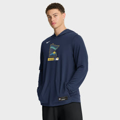 Minnesota Twins City Connect Dri-FIT Long Sleeve Hooded T-Shirt Navy