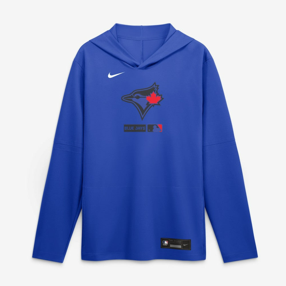 Toronto Blue Jays City Connect Dri-FIT Long Sleeve Hooded T-Shirt Royal