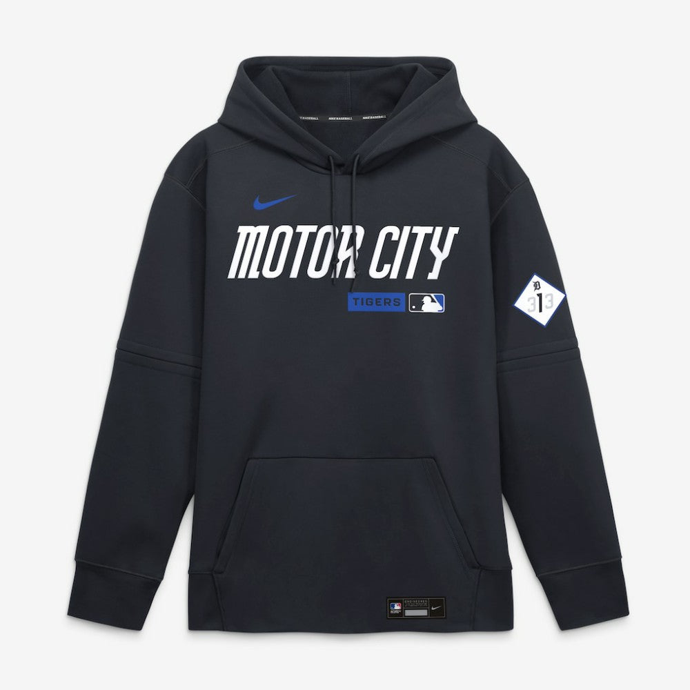 Detroit Tigers Authentic Collection City Connect Therma-FIT Hoodie Navy