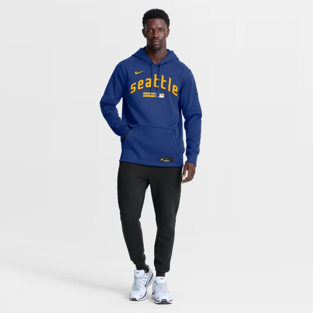 Seattle Mariners Authentic Collection City Connect Therma-FIT Hoodie Royal