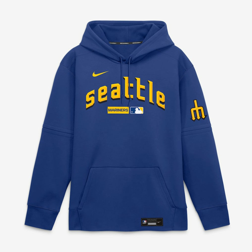Seattle Mariners Authentic Collection City Connect Therma-FIT Hoodie Royal