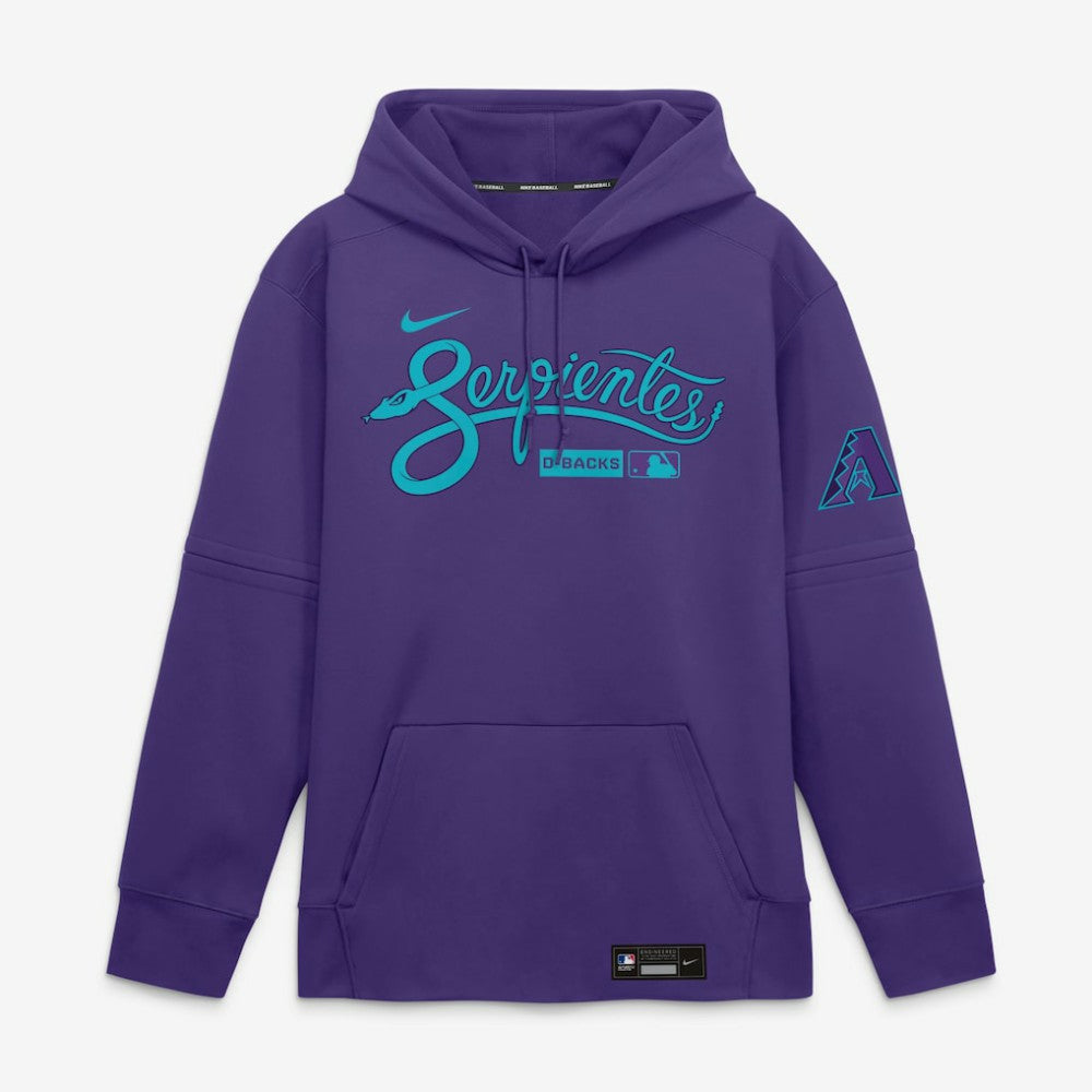 Arizona Diamondbacks Authentic Collection City Connect Therma-FIT Hoodie Purple