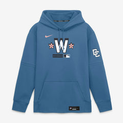 Washington Nationals Authentic Collection City Connect Therma-FIT Hoodie Blue