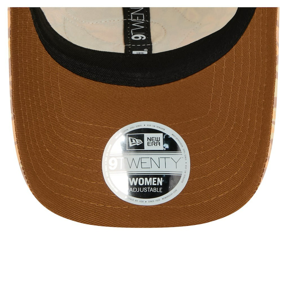Chicago Bears New Era Women's Floral 9TWENTY Adjustable Hat - Tan sale