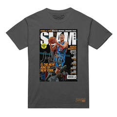 Jeremy Lin New York Knicks NBA Slam Cover T-Shirt - Gray sale