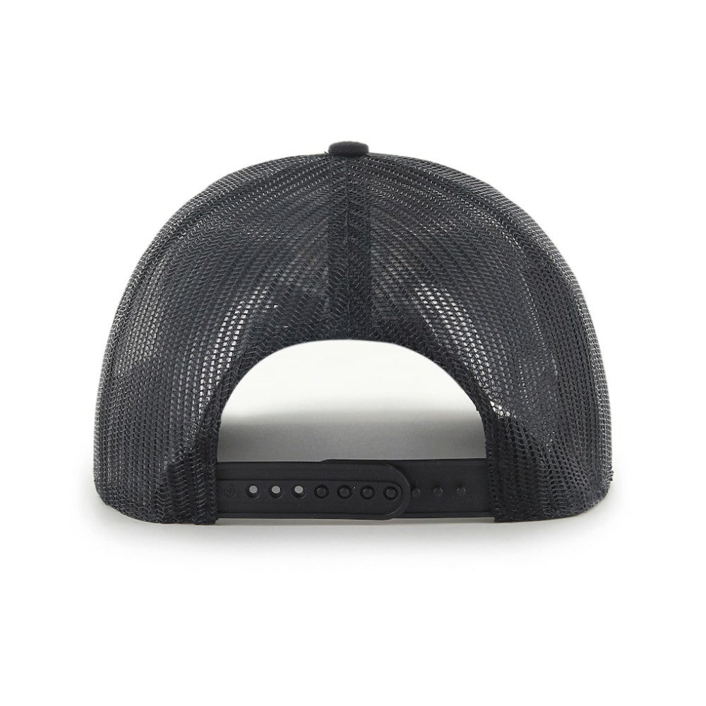 Utah Mammoth '47 Logo Trucker Adjustable Hat - Black/ Hats