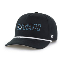 Utah Mammoth '47 Rope Hitch Adjustable Hat - Black Hats