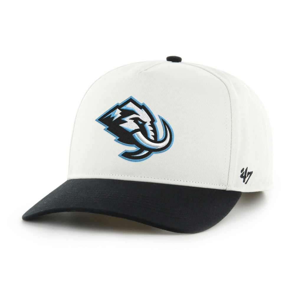 Utah Mammoth '47 Two-Tone Hitch Adjustable Hat - White/Black Hats