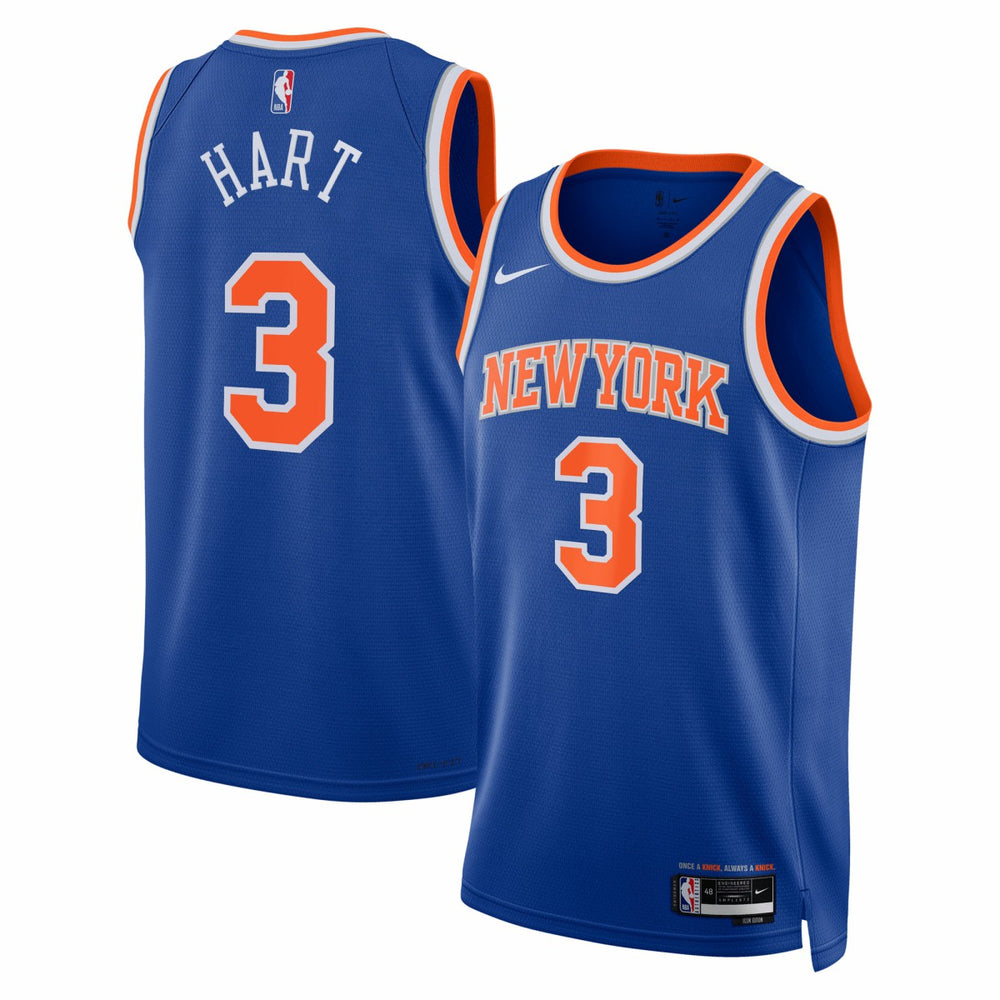 Josh Hart New York Knicks Unisex Swingman Jersey - Icon Edition - Blue outlet