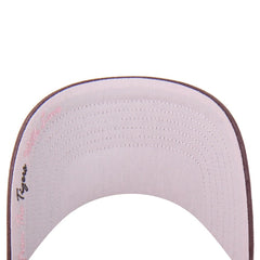 Detroit Tigers Unisex Love Letter Clean Up Adjustable Hat Stone/Burgundy