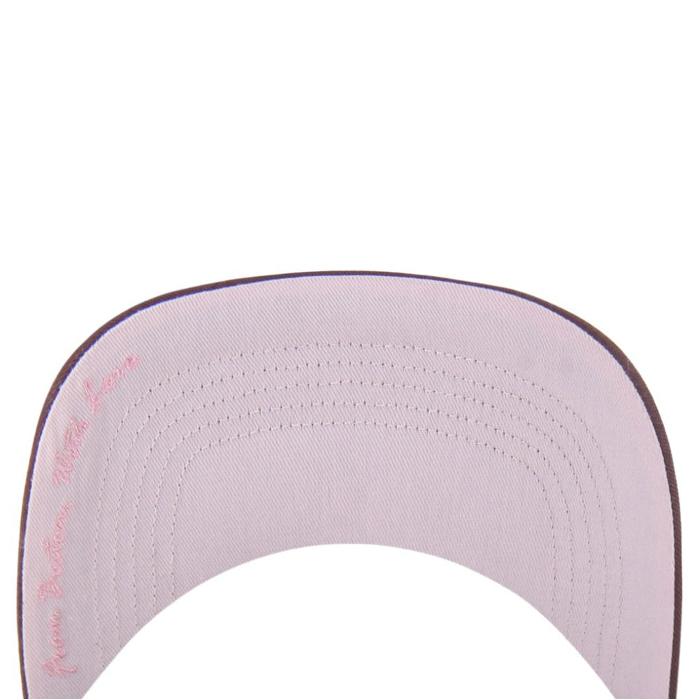 Boston Red Sox Unisex Love Letter Adjustable Hitch Hat Stone/Burgundy