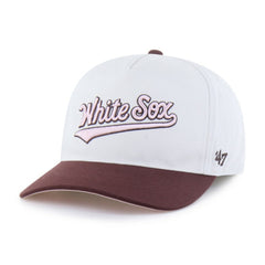 Chicago White Sox Unisex Love Letter Adjustable Hitch Hat Stone/Burgundy
