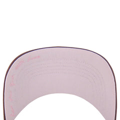 New York Mets Unisex Love Letter Adjustable Hitch Hat Stone/Burgundy