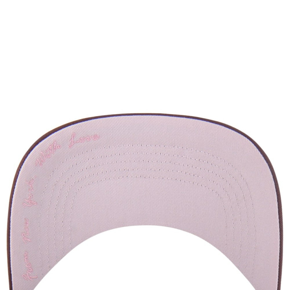 New York Yankees Unisex Love Letter Adjustable Hitch Hat Stone/Burgundy