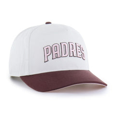 San Diego Padres Unisex Love Letter Adjustable Hitch Hat Stone/Burgundy