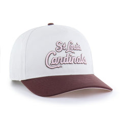 St. Louis Cardinals Unisex Love Letter Adjustable Hitch Hat Stone/Burgundy
