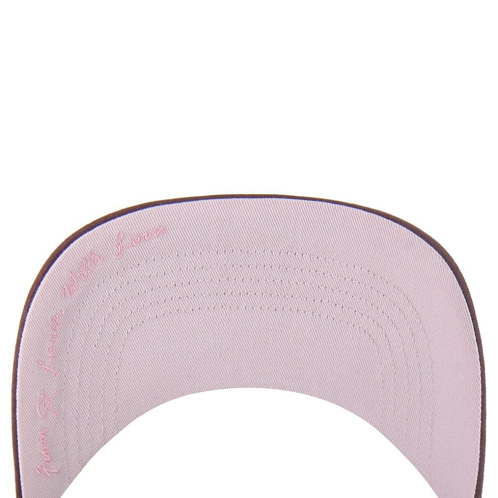 St. Louis Cardinals Unisex Love Letter Adjustable Hitch Hat Stone/Burgundy