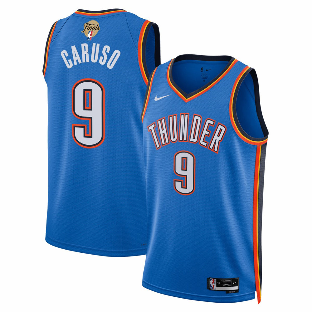 Alex Caruso Oklahoma City Thunder Unisex 2025 NBA Finals Swingman Jersey - Icon Edition - Blue for sale