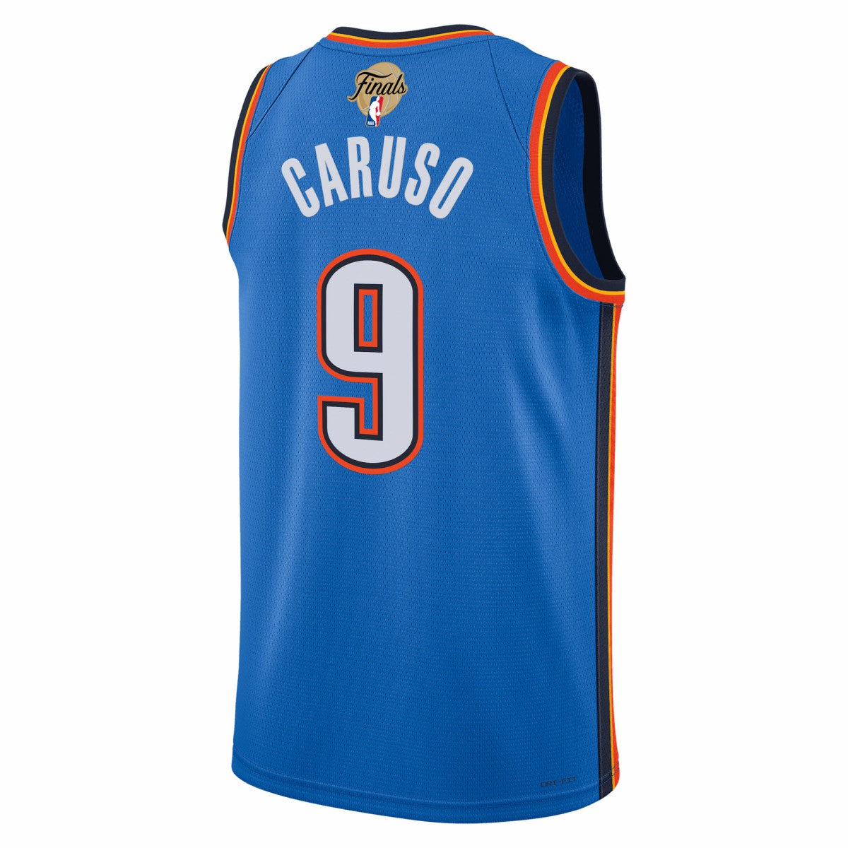 Alex Caruso Oklahoma City Thunder Unisex 2025 NBA Finals Swingman Jersey - Icon Edition - Blue for sale