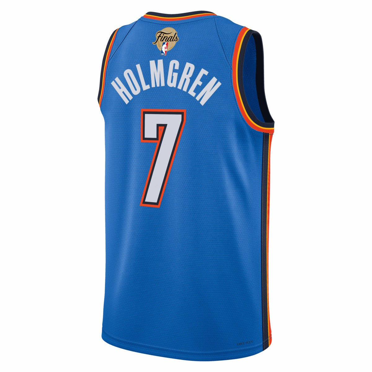 Chet Holmgren Oklahoma City Thunder Unisex 2025 NBA Finals Swingman Jersey - Icon Edition - Blue cheap