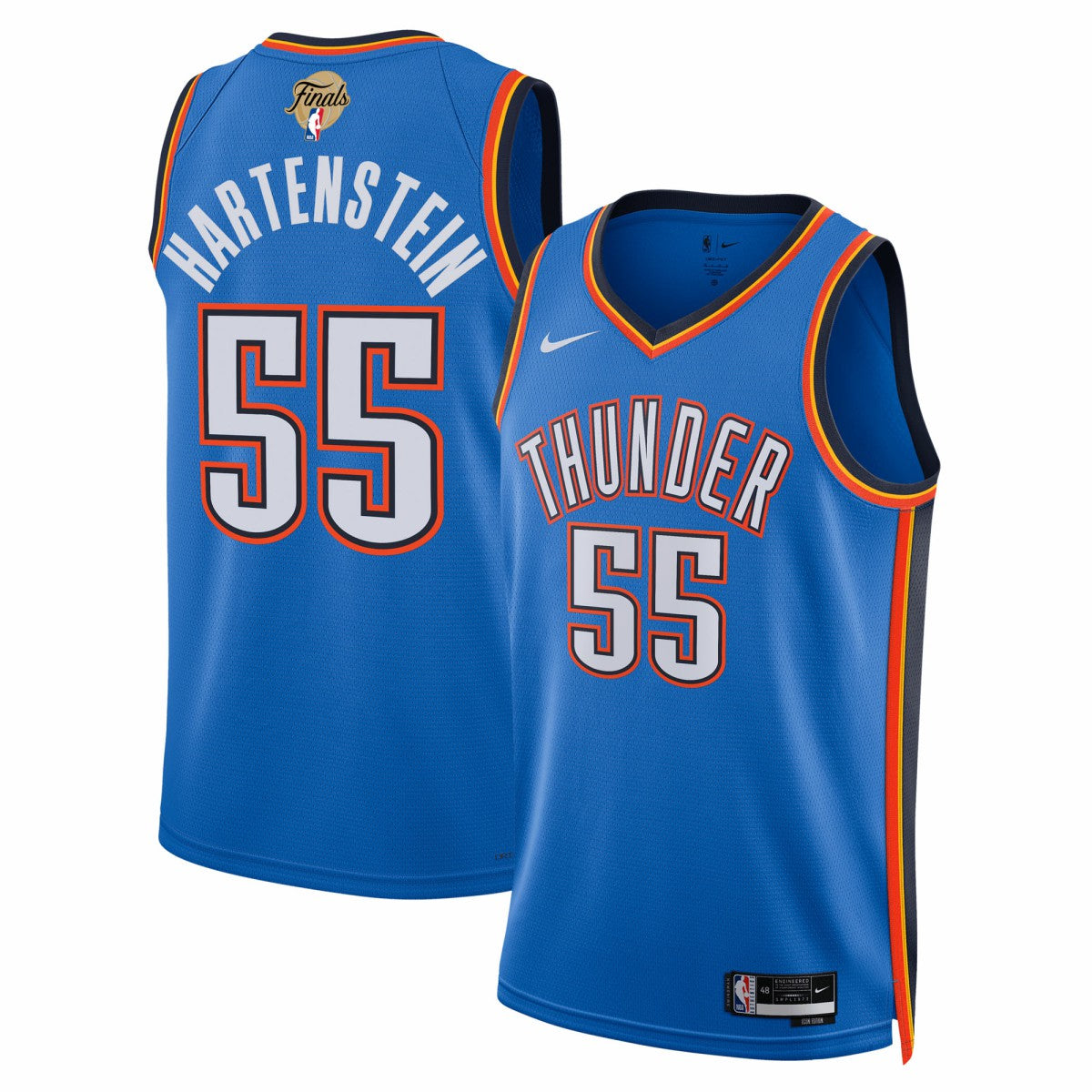 Isaiah Hartenstein Oklahoma City Thunder Unisex 2025 NBA Finals Swingman Jersey - Icon Edition - Blue outlet