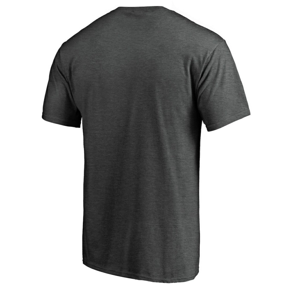 Los Angeles Dodgers Team Lockup T-Shirt Charcoal