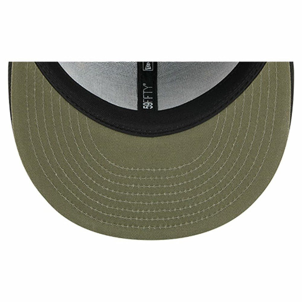 Boston Bruins New Era Military Appreciation Digital Camo Stars 59FIFTY Fitted Hat - Black Hats
