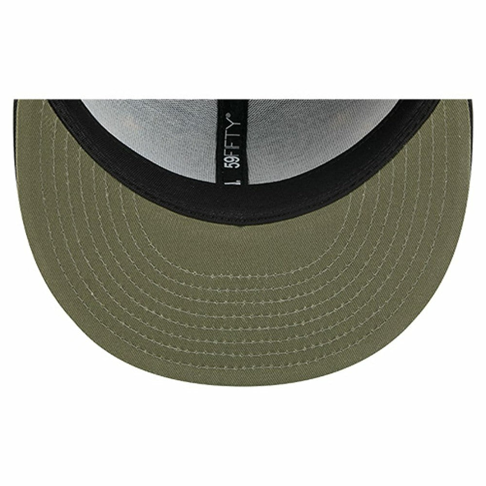 St. Louis Blues New Era Military Appreciation Digital Camo Stars 59FIFTY Fitted Hat - Black Hats