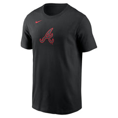 Atlanta Braves Color Pop T-Shirt Black
