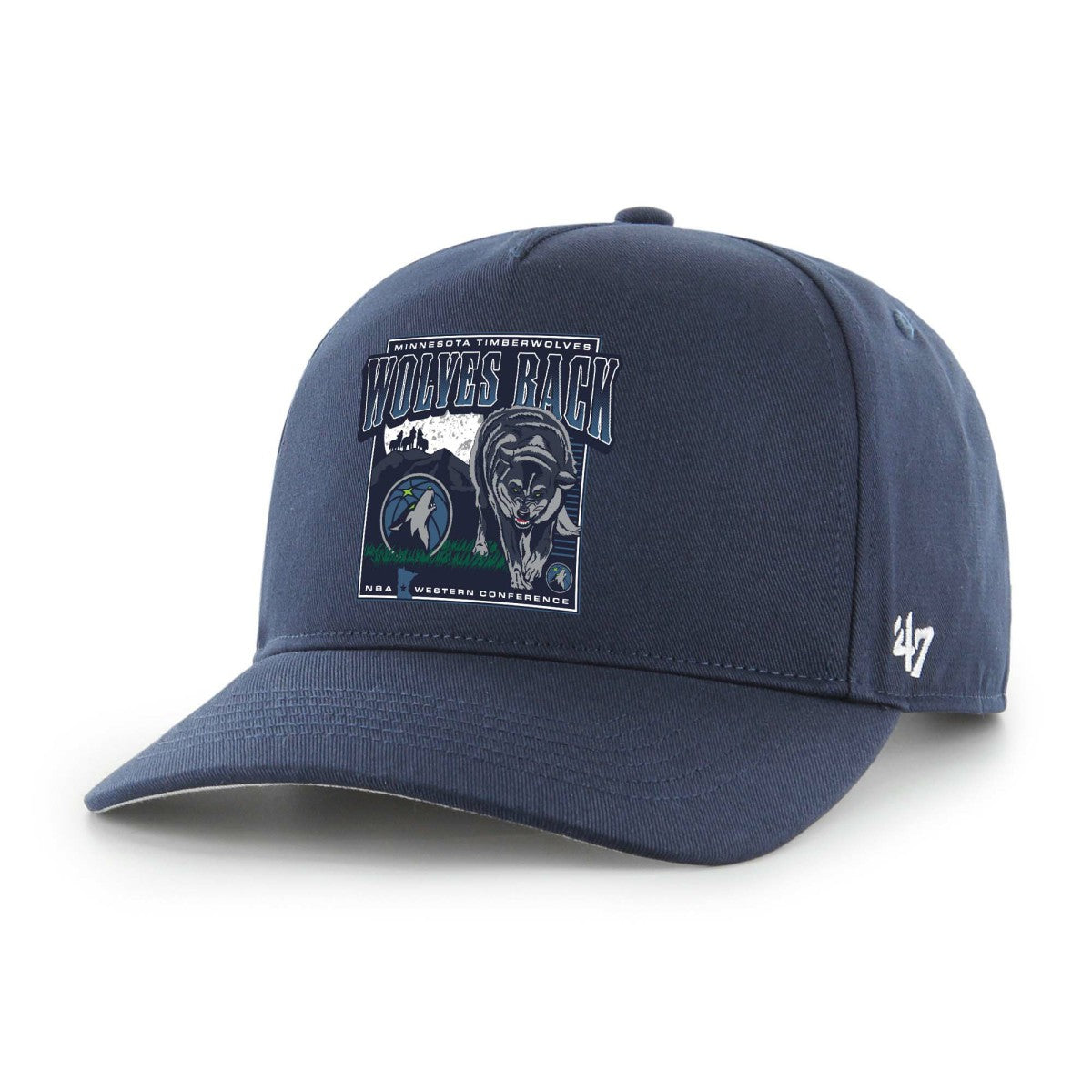 Minnesota Timberwolves '47 Solid Hitch Adjustable Hat - Navy online