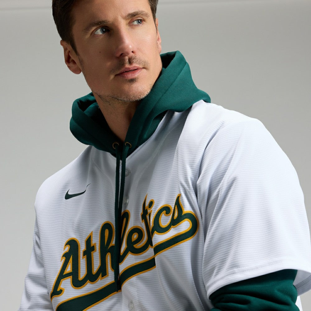 Nick Kurtz Athletics Home Replica Player Jersey White