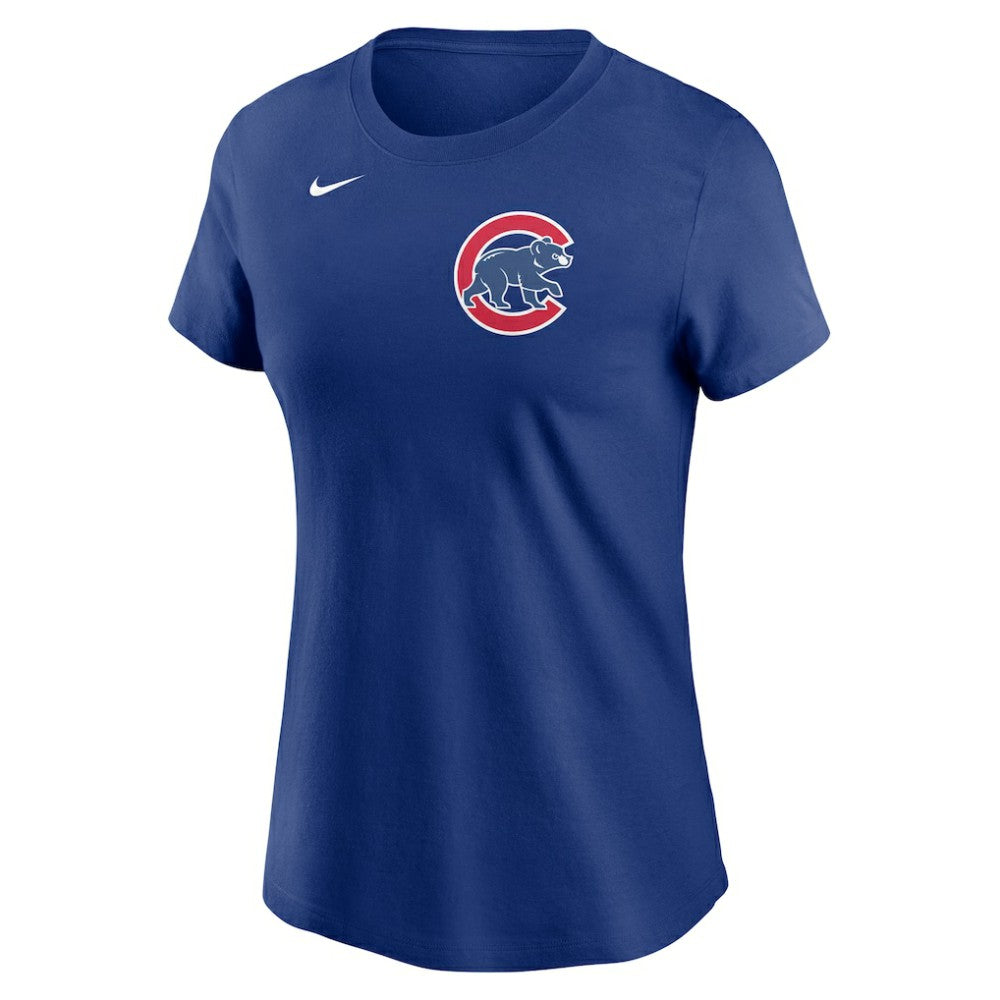 Pete Crow-Armstrong Chicago Cubs Women's Cooperstown Collection Fuse Name & Number T-Shirt Royal