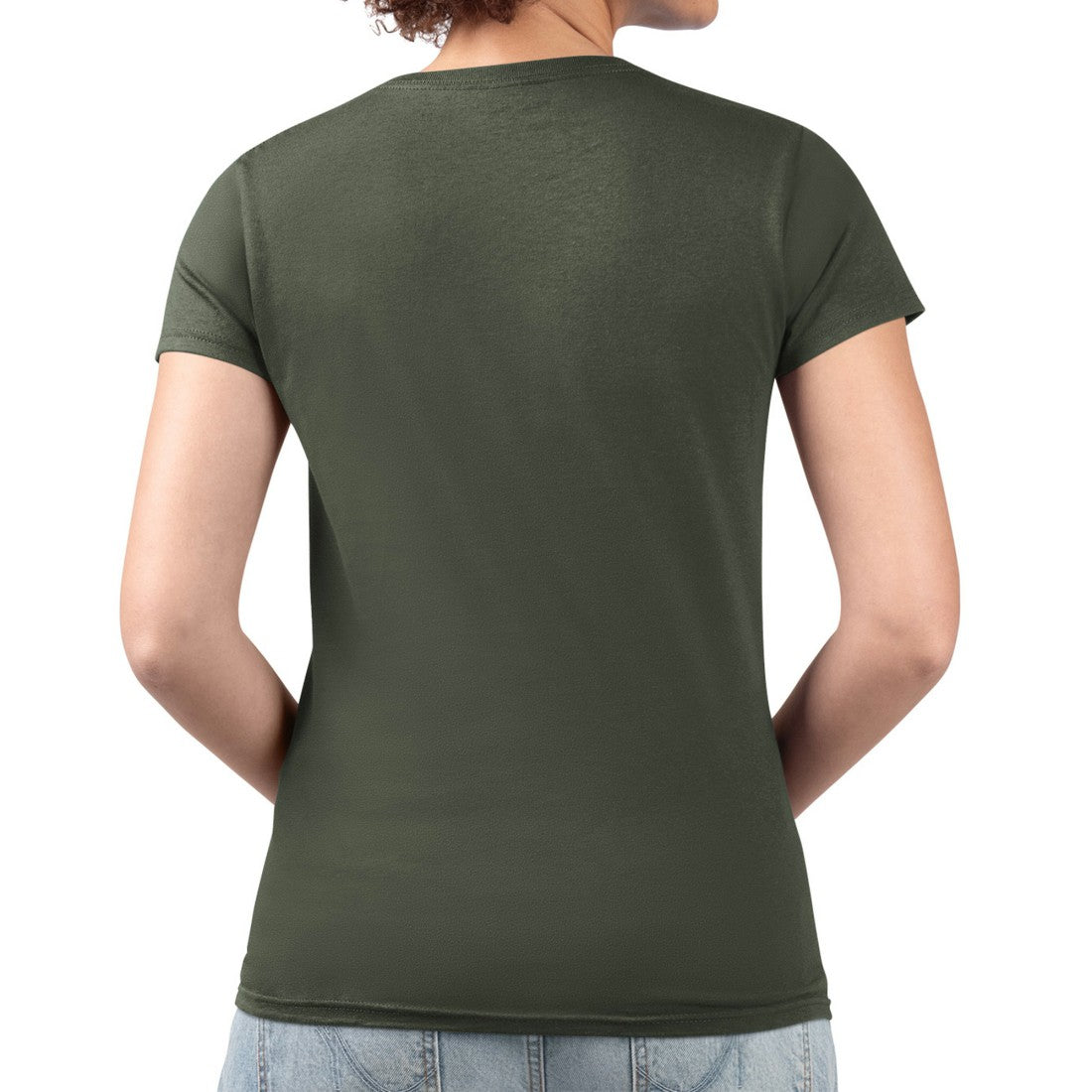 Green Bay Packers G-III 4Her by Carl Banks Women's Super-Slim Fit Lightweight Pinstripe Circle V-Neck T-Shirt - Green sale