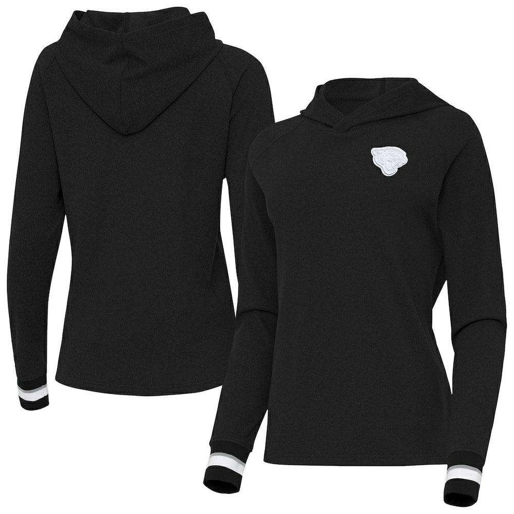 Jacksonville Jaguars Antigua Women's Trek Raglan Pullover Hoodie - Black online