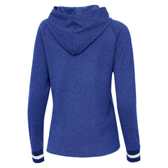 Indianapolis Colts Antigua Women's Trek Raglan Pullover Hoodie - Heather Royal online