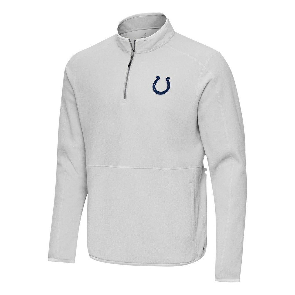 Indianapolis Colts Antigua Step Up Quarter-Zip Pullover - Gray outlet