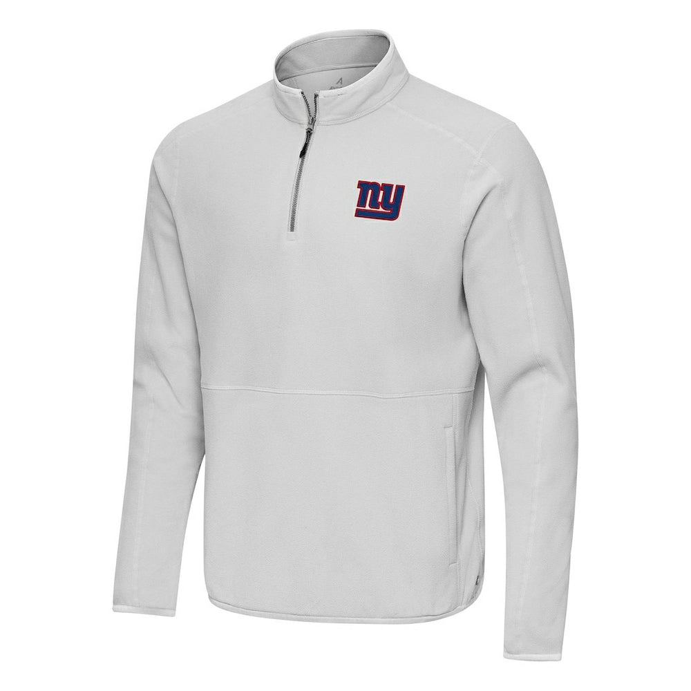 New York Giants Antigua Step Up Quarter-Zip Pullover - Gray online