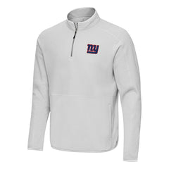 New York Giants Antigua Step Up Quarter-Zip Pullover - Gray online
