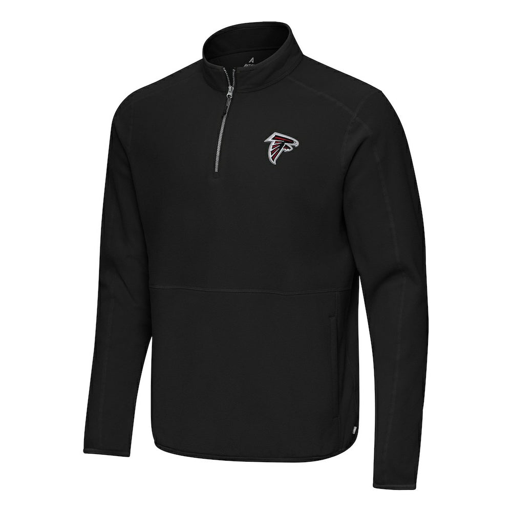 Atlanta Falcons Antigua Step Up Quarter-Zip Pullover - Black online