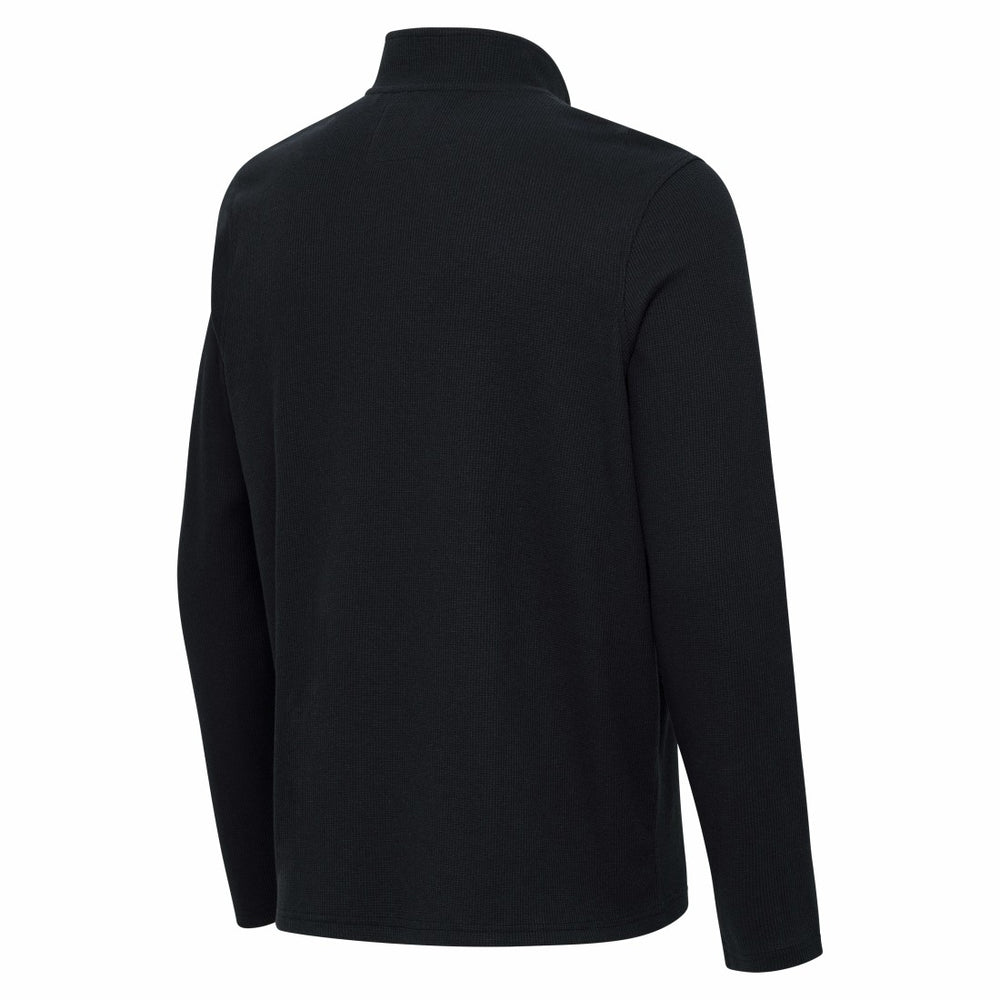 Tampa Bay Buccaneers Antigua Sync Tri-Blend Quarter-Zip Pullover - Heather Black online
